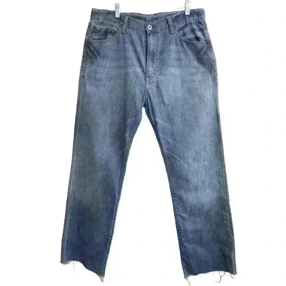 Vintage RL Polo Jeans Co. Men's Relaxed Straight Leg 100% Cotton Size 33 Flaw
